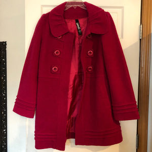 Hot Pink Peacoat